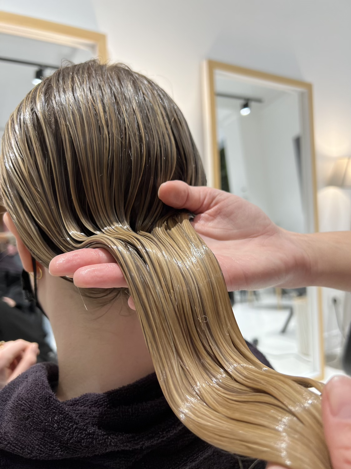 Une routine cheveux express - olab paris